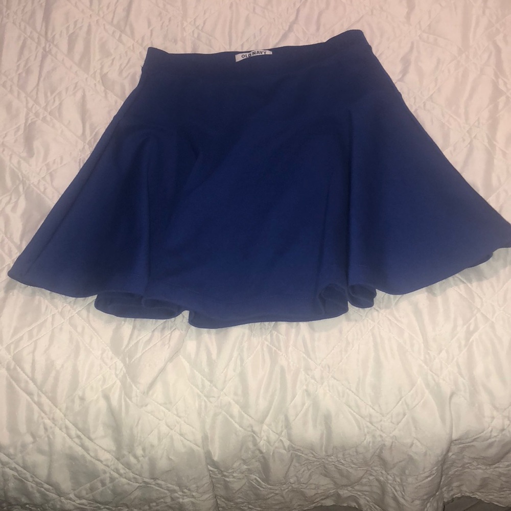 Old Navy Royal Blue Skater Skirt